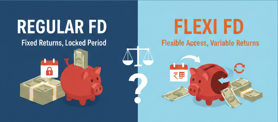 Flexi FD Vs Regular FD